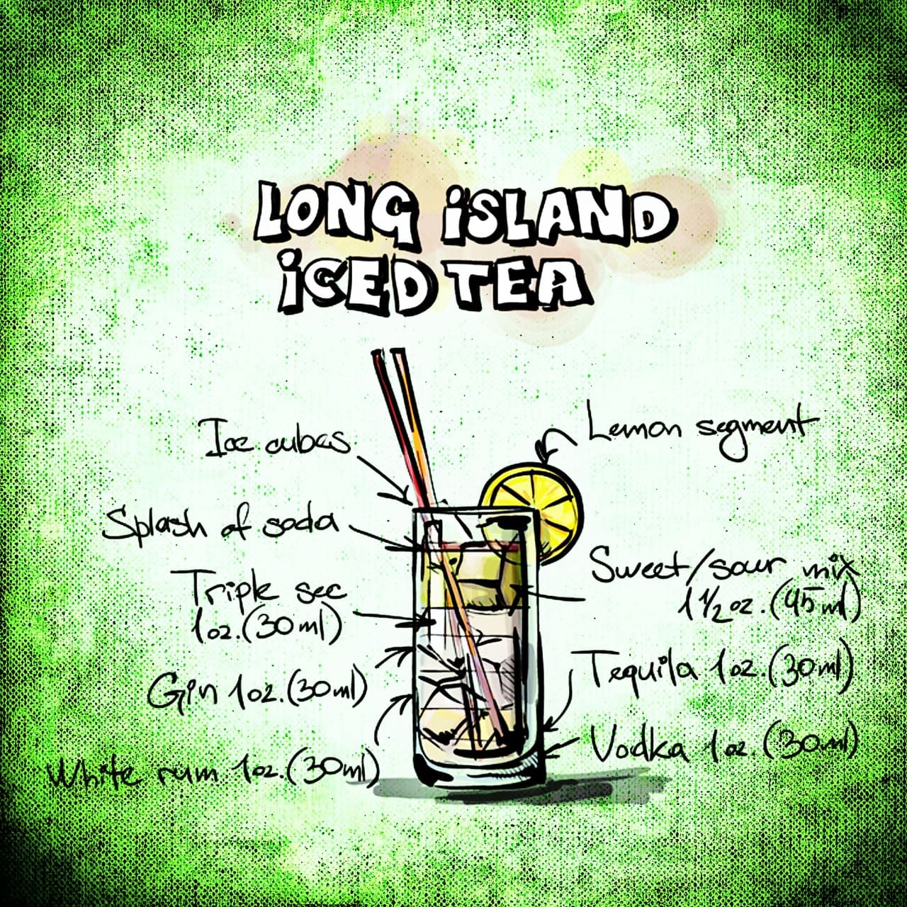Коктейль Long Island придумали во времена «Сухого закона», своим внешним видом он должен был имитировать стакан чая со льдом