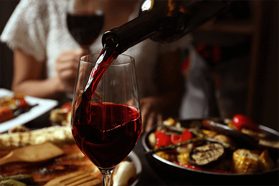 Сочетание вина и овощей