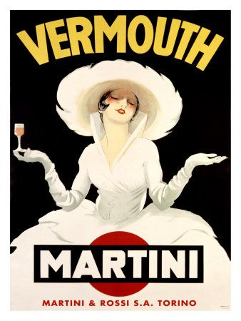 Рекламные плакаты MARTINI стали признанными шедеврами итальянского искусства
