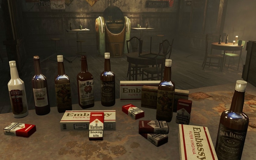 Алкоголь в игре Fallout 4