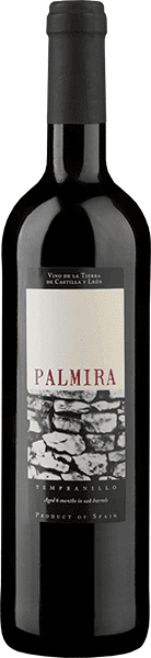 Вино Palmira Tempranill, выдержка 6 месяцев в дубовых бочках 0.75 л