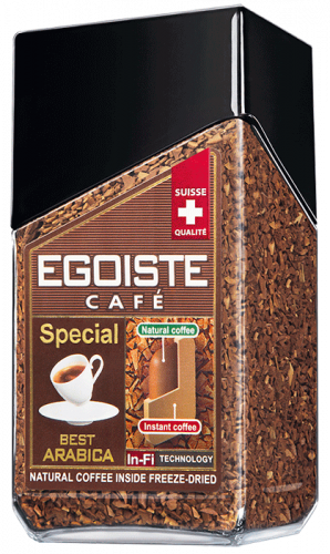 Изображение товара Кофе Egoiste Special зерновой и растворимый премиум класса из Европы