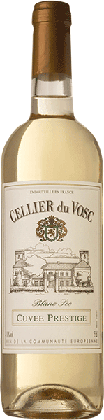 Вино Cellier du Vosc Cuvee Prestige, White Dry 0.75 л