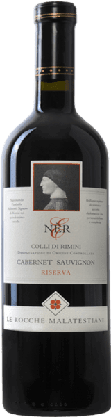 Вино Le Rocche Malatestiane, E Ner Cabernet Sauvignon Riserva, Colli di Rimini DOC 0.75 л