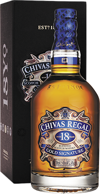 Изображение товара Виски Chivas Regal 18 лет в подарочной упаковке, шотландский купаж
