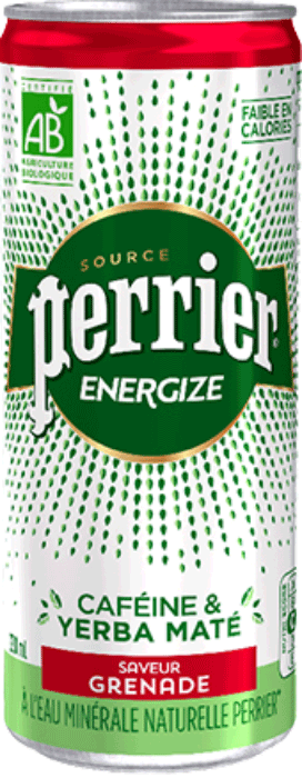 Напиток Perrier Energize газированный со вкусом граната 0.33 л
