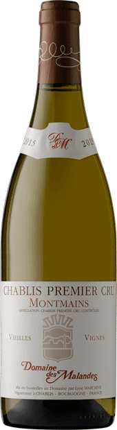 Вино Domaine des Malandes, Chablis Premier Cru Montmains AOC 0.75 л