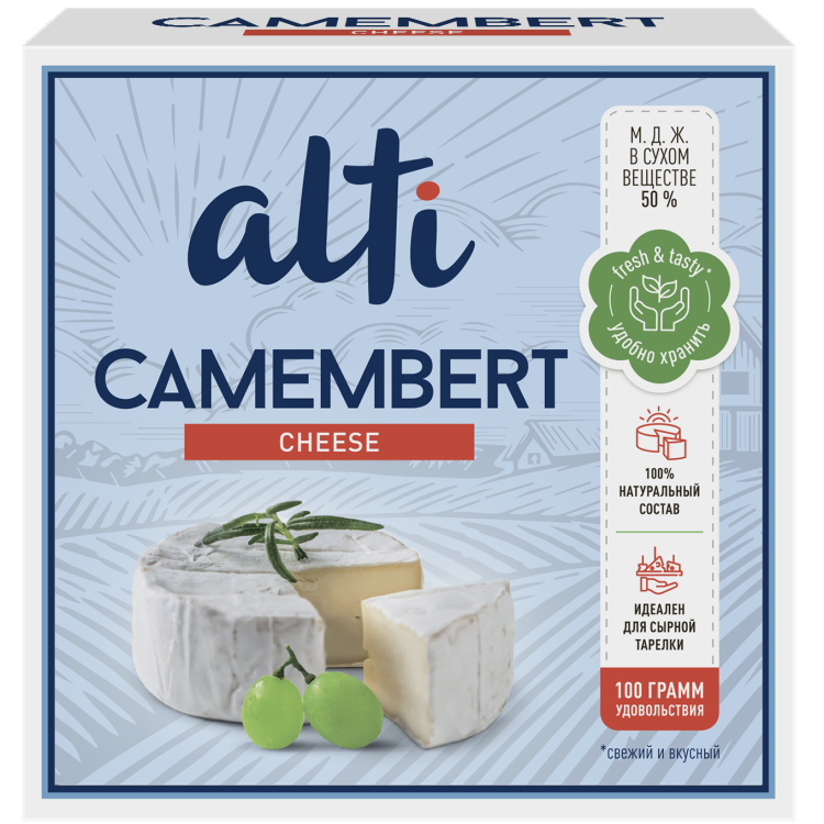 Камамбер пастеризованный Alt