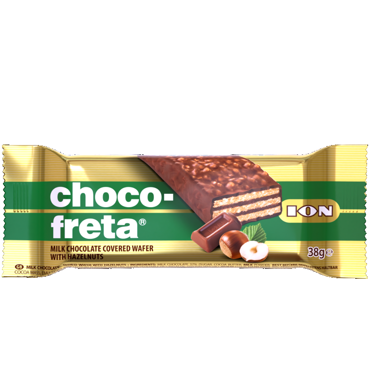 Вафли в молочном шоколаде с фундуком Ион Чоко-Фрета