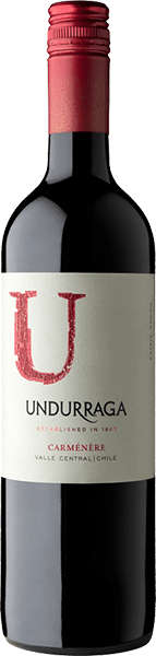 Вино Undurraga, Carmenere, Central Valley 0.75 л