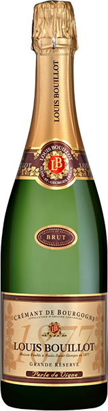 Игристое вино Louis Bouillot, Brut Gran Reserve, Cremant de Bourgogne AOC 0.75 л