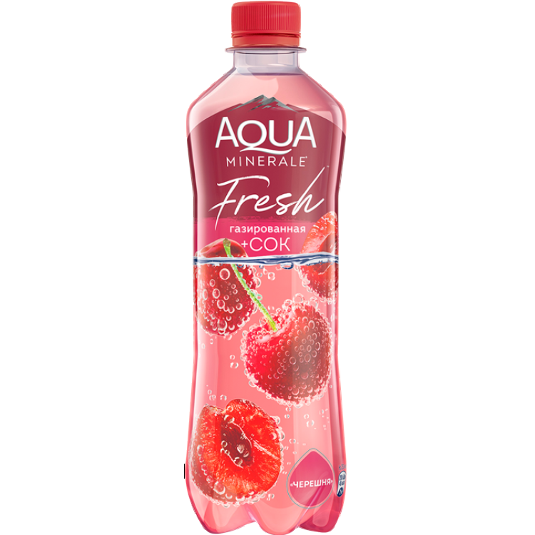 Aqua Minerale Черешня Fresh напиток aqua minerale черешня газированный 1 л