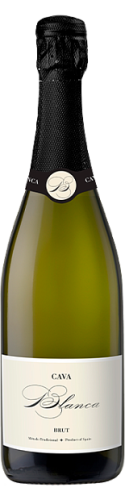 Изображение товара Игристое вино Cava Blanca Blanco Brut 0.75 л Испания свежие фруктовые ноты