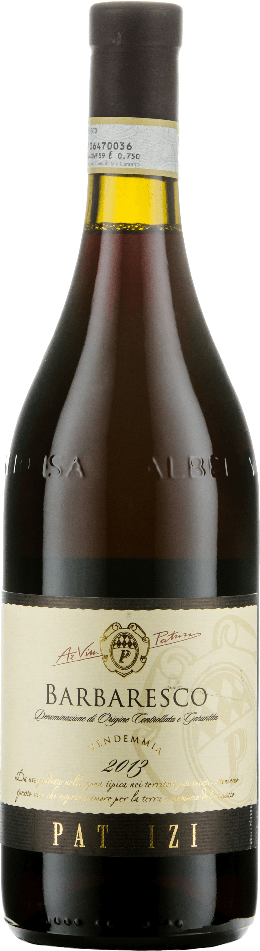 Вино Barbaresco Patrizi