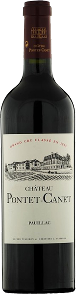 Вино Chateau Pontet-Canet, Pauillac Grand Cru Classe'08 Red Dry 0.75 л