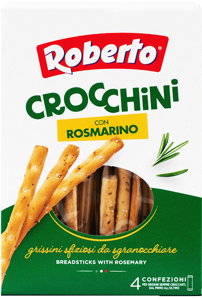 Палочки хлебные Roberto Grissini Crocchini с розмарином 250гр