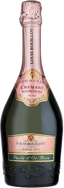 Игристое вино Louis Bouillot, Perle d'Or Rose Millesime, Cremant de Bourgogne AOC 0.75 л