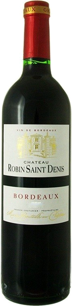 Вино Chateau Robin Saint Denis Bordeaux Red Dry 0.75 л