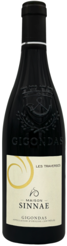 Изображение товара Вино Les Traverses GIGONDAS Red, французское сухое красное с богатым вкусом