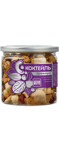 Seven Nuts Смесь из орехов и сухофруктов коктель премиум