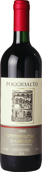 Вино Montepulciano d`Abruzzo Poggioalto 0.75 л