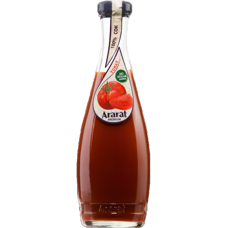Томатный сок прямого отжима Ararat Premium овощной сок natur pur прямого отжима 750 мл