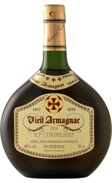 Арманьяк Gelas, Vieil Armagnac des R.P. Cordeliers 0.7 л
