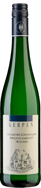 Вино Wehlener Sonnenuhr Riesling Kabinett Trocken White Dry 0.75 л