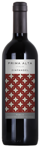 Вино Prima Alta Zinfandel Puglia 0.75 л