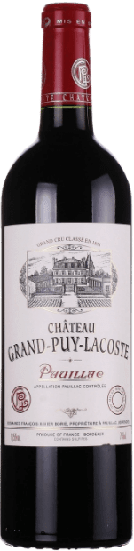 Вино Chateau Grand-Puy-Lacoste красное сухое 0.75 л