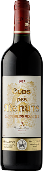 Вино Clos de Menuts, Saint-Emilion Grand Cru AOC 0.75 л
