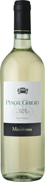 Вино Miranzana Pinot Grigiо, Veneto IGT 0.75 л