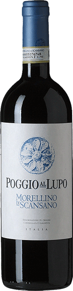 Вино Sette Ponti, Poggio al Lupo, Morellino di Scansano DOC 2015 0.75 л