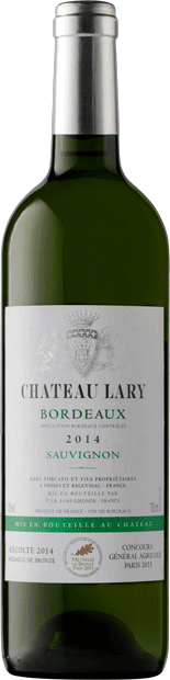 Вино Chateau Lary, Bordeaux AOC 0.75 л
