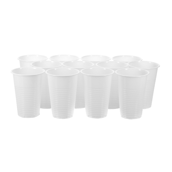 Набор Стаканов 200мл белые 12шт