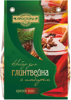 Изображение товара Набор для глинтвейна с имбирем красное вино