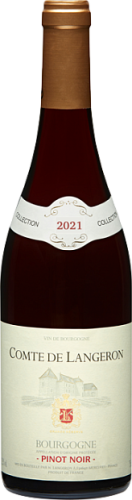 Вино Vin de France Pinot Noir COMTE DE LANGERON Rouge  л
