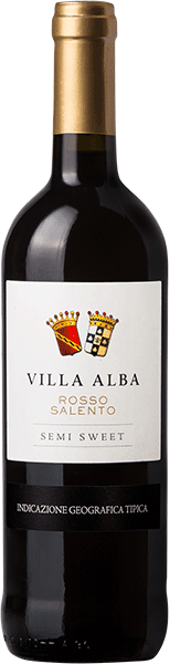 Вино Botter, Villa Alba Rosso Salento Semi Sweet DOC 0.75 л