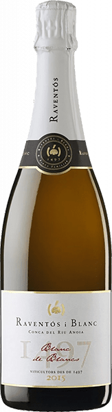 Игристое вино Raventos i Blanc, Blanc de Blancs Brut, Cava DO 0.75 л