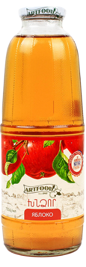 Сок яблочный Artfood 0.75 л