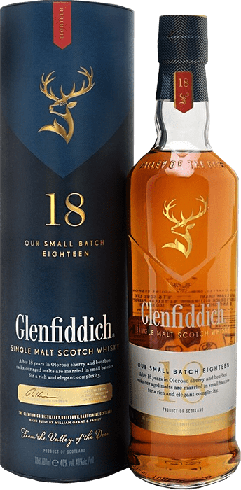 Изображение товара Виски Glenfiddich 18 Years Old, в подарочной упаковке