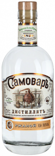 Изображение товара Напиток спиртной Самовар Ржаной 0.5 л 38.5%