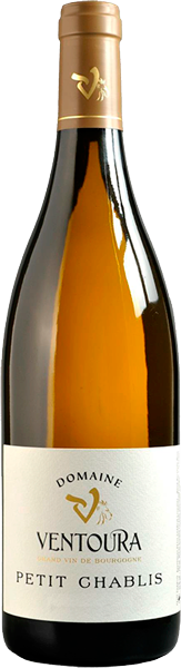 Вино Petit Chablis Domaine Ventoura White Dry 0.25 л