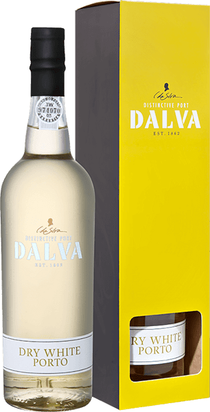 Портвейн Dalva Dry White Porto, в подарочной упаковке 0.75 л