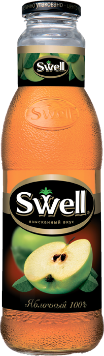 Изображение товара Яблочный сок Swell осветленный 0.75 л для детского питания Изображение товара Яблочный сок Swell осветленный 0.75 л для детского питания