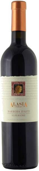 Вино Barbera D'Asti Superiore Alasia Red Dry 0.75 л