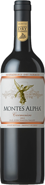 Вино Montes Alpha Carmenere Red Dry 0.75 л