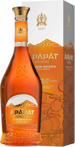 Изображение товара Коньяк Ararat Apricot с ароматом абрикоса и ванили 0.5 л, крепость 35%