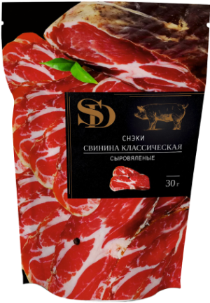 Изображение товара Снэки из свинины сыровяленые классические Сытный Дом