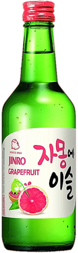 Изображение товара Водка Соджу Джинро со вкусом и ароматом грейпфрута